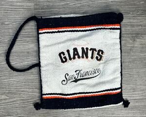 Vintage San Francisco Giants MLB Woven Baja Jerga Crossbody Tote Bag Tote Purse
